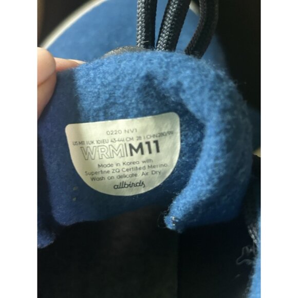 ALLBIRDS Shoes Wool Runner Thrive Teal Trainers Sneakers NEW! Sz  M10 - Picture 6 of 7